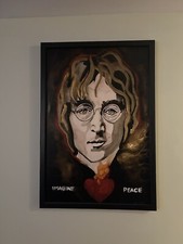 John lennon canvas for sale  Cliffside Park