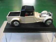 VINTAGE AURORA MODEL MOTORING FORD PICKUP HOT ROD Branco O GAUGE SLOT CAR; RARO!, usado comprar usado  Enviando para Brazil