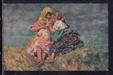 Cartolina pittore beppe usato  Italia