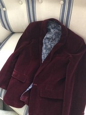 Velvet jacket unisex for sale  WOODFORD GREEN