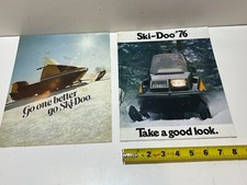 Folhetos de showroom de snowmobile 1969 Nordic Invader e 1976 Everest Ski-Doo comprar usado  Enviando para Brazil