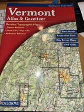 Vermont atlas gazetteer for sale  Omaha