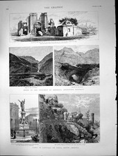 Old antique print for sale  UK