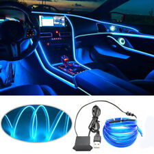 Lâmpada de neon flexível tira LED tubo de luz ambiente atmosfera decoração interior carro comprar usado  Enviando para Brazil