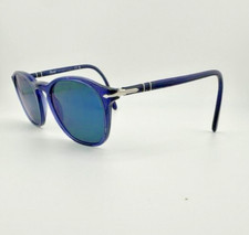 Óculos de sol polarizado Persol 3007-V 1015 azul Colbalto 50-19-145 feito à mão na Itália comprar usado  Enviando para Brazil