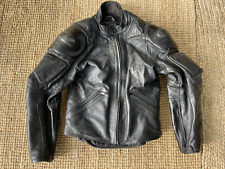 Dainese black leather for sale  LONDON