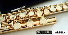 Querflöte gold fuß gebraucht kaufen  Hamm