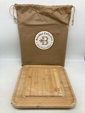 Conjunto de tábua de queijo e talheres de bambu natural Bambusi com gaveta deslizante MAT-CB2 comprar usado  Enviando para Brazil