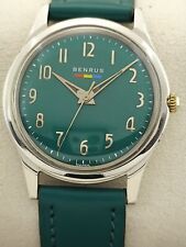 Mostrador verde vintage Benrus masculino 1970–1979, usado comprar usado  Enviando para Brazil