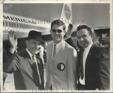 1967 Press Photo Eugene Grobschmidt, Lee Berndt, Wyn Gilson voam para a Europa, usado comprar usado  Enviando para Brazil