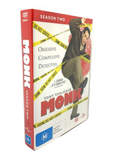 Série de TV Monk DVD Temporada 2 Tony Shalhoub PAL Região 2 4 5 COMO NOVO, usado comprar usado  Enviando para Brazil