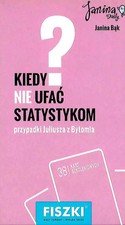 Książka Fiszki. Kiedy nie ufać statystykom? Przypadki Juliusza z Bytomia  na sprzedaż  PL