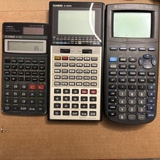 Lot calculatrices d'occasion  Vesoul