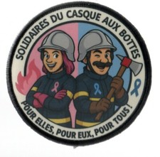 écusson pompier securite d'occasion  Neuves-Maisons