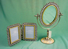 Oval jewelled mirror for sale Oval jewelled mirror for sale  RHAYADER