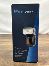 FP flashpoint zoom TTL flash para Sony - FPLFSMZSO rádio R2 integrado na caixa comprar usado  Enviando para Brazil