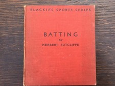 Batting herbert sutcliffe for sale  LUTTERWORTH