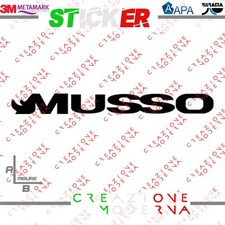 Adesivo sticker musso usato  Bari