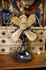 Antigo ventilador de lâmina de latão General Electric GE gaiola de latão industrial 12" vintage comprar usado  Enviando para Brazil