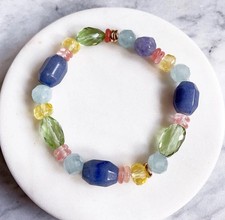 Armband aquamarin peridot gebraucht kaufen  Göttingen