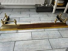 Antique brass fender for sale  LEIGH-ON-SEA