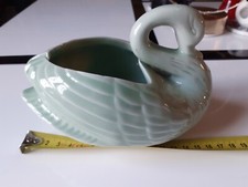 Cygne céramique vide d'occasion  Doué-la-Fontaine