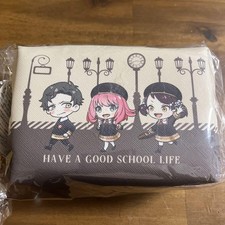 Bolsa Família Espiã Prêmio Taito Estojo Caneta Estojo Bolsa Cosmética, usado comprar usado  Enviando para Brazil