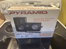 Mini caixa Pyramid modelo 3808 - 400 watts 3 vias alto-falantes internos/externos comprar usado  Enviando para Brazil