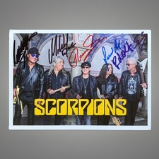 Scorpions signierte autogrammk gebraucht kaufen  Würzburg