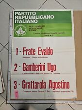 Manifesto pri partito usato  Viterbo