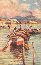 Cartolina napoli vesuvio usato  Milano