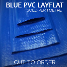 Blue pvc layflat for sale  Shipping to Ireland