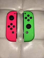 Par Verde Neon Rosa Autêntico Genuíno Esquerda Direita Nintendo Switch Fabricante de Equipamento Original comprar usado  Enviando para Brazil