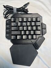Miracle Snail: RGBK50 teclado mecânico para jogos de uma mão, gamer comprar usado  Enviando para Brazil