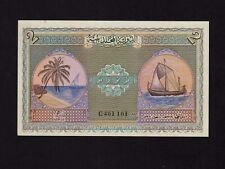 Usado, As Maldivas: P-3b, 2 Rúpias, 1960 * Dhow & Palm Tree * UNC * comprar usado  Enviando para Brazil