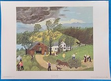 Grandma moses thunderstorm for sale  Canoga Park