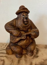 Vintage Disney Treasure Craft Big Al Cookie Jar Country Bear Jamboree 13" de altura comprar usado  Enviando para Brazil