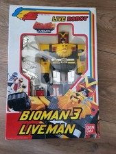 Bioman liveman bioman d'occasion  Onville