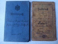 Deutsches reich militärpass gebraucht kaufen  Düsseldorf