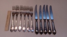 Silberbesteck messer gabeln gebraucht kaufen  Grebenstein