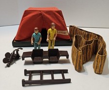 Antigo Fisher Price Adventure People Safari 304 Peças - Cerca de figuras de barraca e muito mais comprar usado  Enviando para Brazil