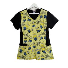 Blusa esfoliante de enfermagem Despicable Me Minions tamanho XS comprimento 64cm peito 49cm excelente estado usado enfermeira, usado comprar usado  Enviando para Brazil