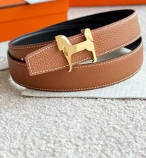 Hermes brown leather for sale  YORK