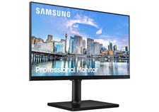 Samsung LF24T450FQR 24" monitor LED 1920 x 1080 DisplayPort czarny klasa A na sprzedaż  PL