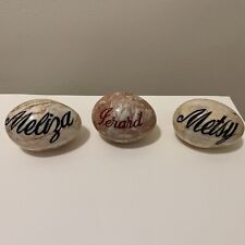 Engraved marble eggs for sale  Millburn