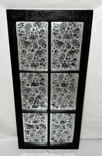 Antique stenciled glass for sale  Akron