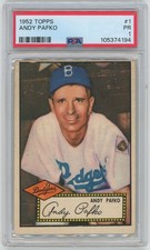1952 topps pafko for sale  USA