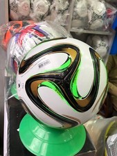 BOLA DE FUTEBOL ADIDAS BRAZUCA FINAL RIO 2014 COPA DO MUNDO FIFA TAMANHO 5 JOGO comprar usado  Enviando para Brazil
