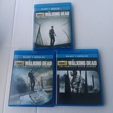 Lot 3x The Walking Dead: The Complete Fourth, Fifth, Sixth Season (Blu-ray) 4-6 comprar usado  Enviando para Brazil