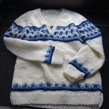 Schurwolle pullover norweger gebraucht kaufen  Meerane